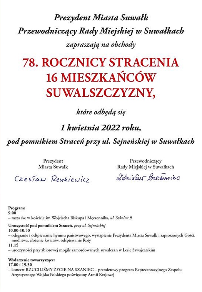 zaproszenie