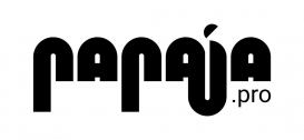 Logotyp firmy Papaja.pro - storny internetowe i projekty graficzne Suwałki