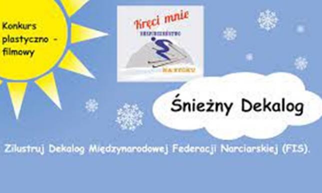 Policjanci zapraszają do wzięcia udziału w konkursie plastyczno-filmowym „ŚNIEŻNY DEKALOG” Policjanci zapraszają do wzięcia udziału w konkursie plastyczno-filmowym „ŚNIEŻNY DEKALOG”