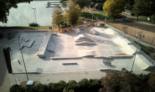 Skatepark nad Arkadią gotowy. Otwarcie już 18 października