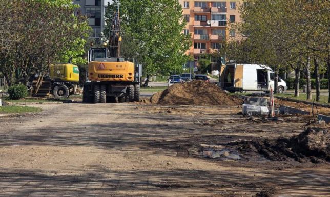 budowa parkingu na sięgaczu między ul. W. Witosa i ul. Obozową