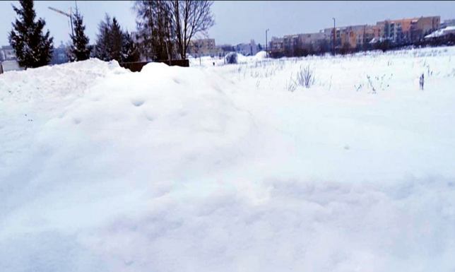 Strażacy pomagali karetce pogotowia ratunkowego, która ugrzęzła w zaspie