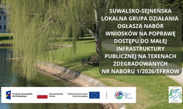 Nabór wniosków: POPRAWA DOSTĘPU DO MAŁEJ INFRASTRUKTURY PUBLICZNEJ NA TERENACH ZDEGRADOWANYCH