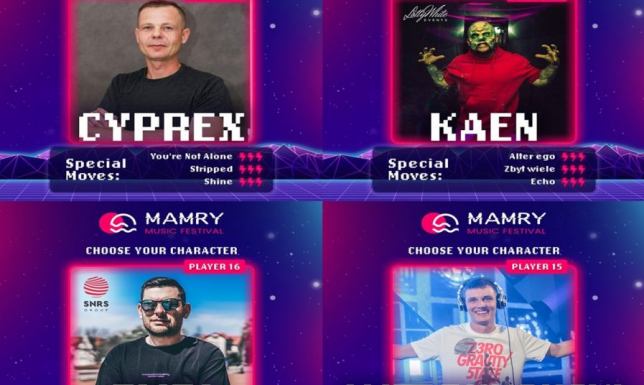 Kolejni artyści uzupełniają tegoroczny line up Mamry Festival Kolejni artyści uzupełniają tegoroczny line up Mamry Festival