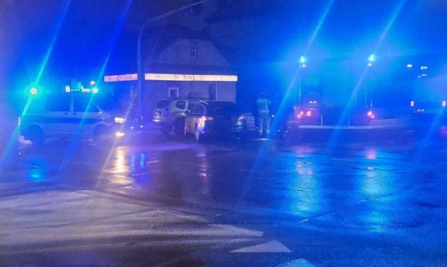 Kolizja na skrzyżowaniu ulic Noniewicza i Dwernickiego