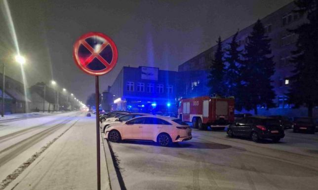 Nocne ćwiczenia ratowników-studentów Nocne ćwiczenia ratowników-studentów