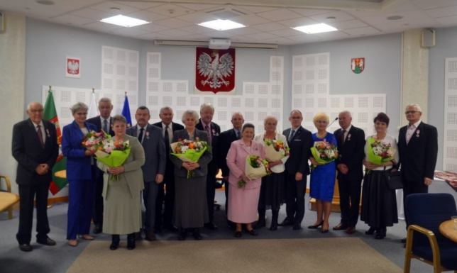 Spędzili razem 50 lat honorowe odznaczenia za 50-lecie pożycia małżeńskiego