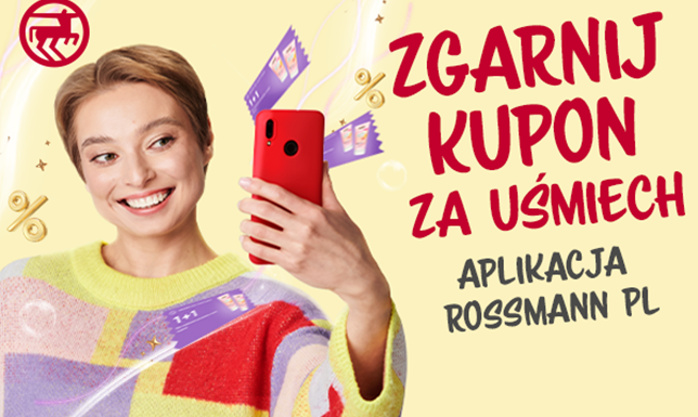 Witaj w Rossmannie – otwórz apkę, a coś dostaniesz!
