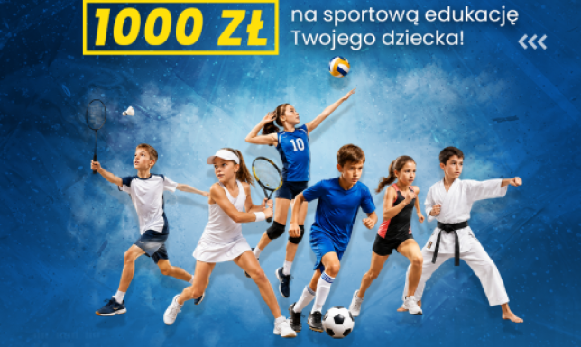 Coraz więcej suwalskich dzieci korzysta z Bonu Sportowego
