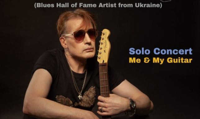 elektryczna gitara i bluesowy śpiew, czyli koncert solo „Me & My Guitar”