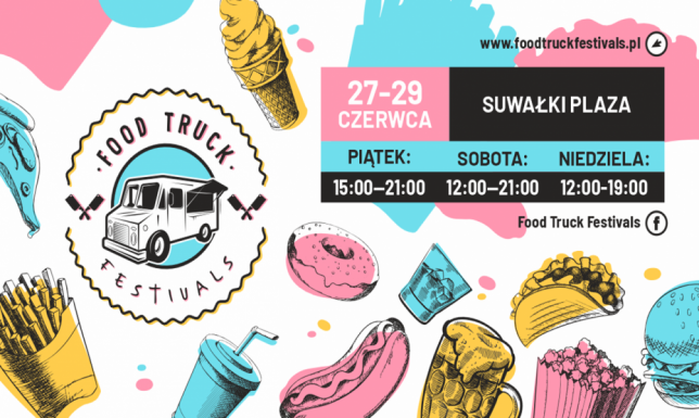 Restauracje na kółkach ponownie odwiedzą Suwałki