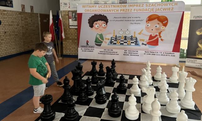 Turniej szachowy w Suwałkach.