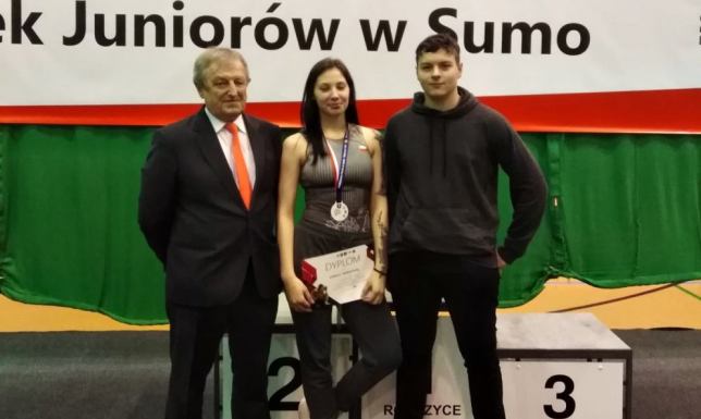 Mistrzostw Polski Seniorek i Seniorów w Sumo, medal suwalczanki