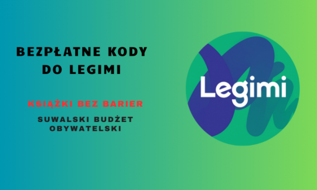 Kody do Legimi w suwalskiej bibliotece