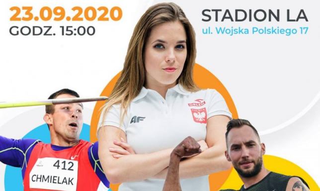 Zawody w rzucie oszczepem w Suwałkach