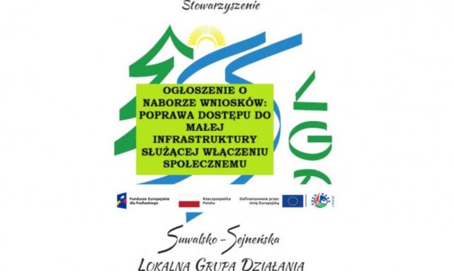 Nabór wniosków: poprawa dostępu do małej infrastruktury służącej włączeniu społecznemu
