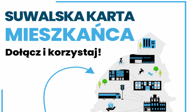 Dołącz do programu „Suwalska Karta Mieszkańca” 26.000 mieszkańców Suwałk posiada aktywną Suwalską Kartę Mieszkańca