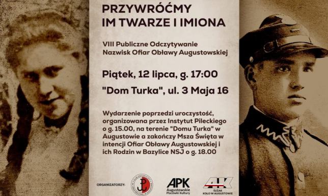 VIII Publiczne Odczytywanie Nazwisk Ofiar Obławy Augustowskiej