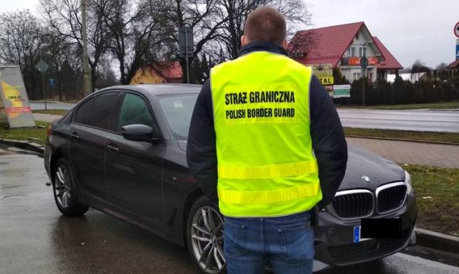 Odzyskali luksusowe auto Odzyskali luksusowe auto