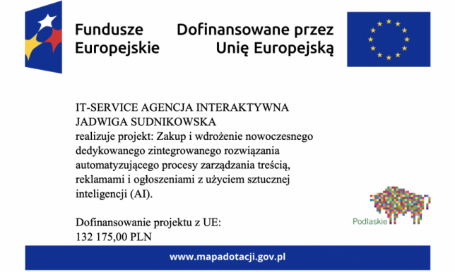 Projekt realizowany przez IT Service Agencja Interaktywna