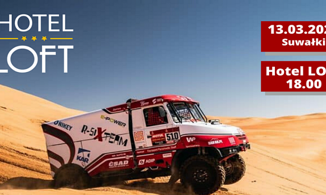 Dakar 2020 - spotkanie z Jarosławem Kazberukiem