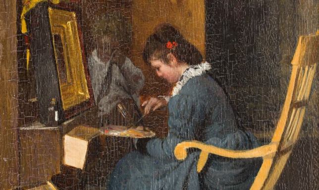 Kolejny obraz Alfreda Wierusza- Kowalskiego trafi do suwalskiego Muzeum Muzeum Okręgowe w Suwałkach zakupi obraz pt: „Przymuszony model”