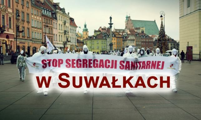petycja do władz miasta pod nazwą "Stop Segregacji Sanitarnej w Suwałkach"