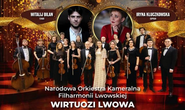 wystąpi Narodowa Orkiestra Filharmonii Lwowskiej wraz z solistami