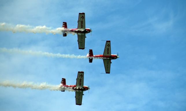 Pokazy lotnicze pod nazwą Odlotowe Suwałki Air Show 2023