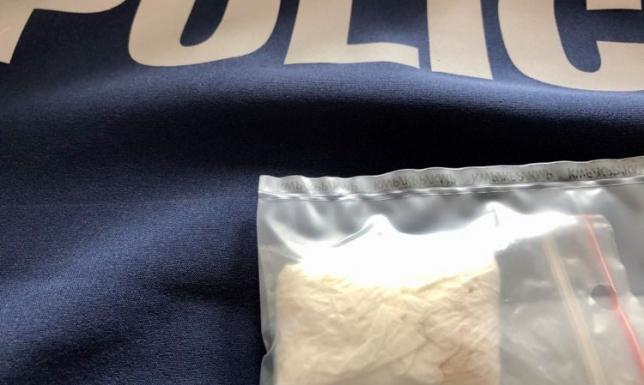 Amfetaminę ukrył w... ustach