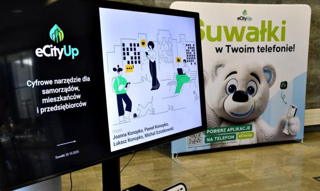 eCityUp - nowa aplikacja mobilna dla mieszkańców Suwałk