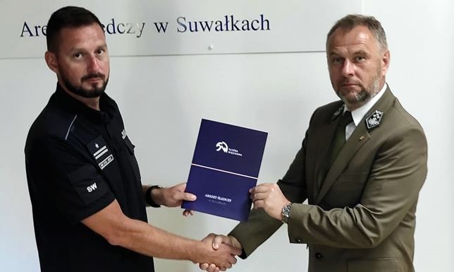 Zatrudnienie osadzonych do odpłatnej pracy w Nadleśnictwie Suwałki