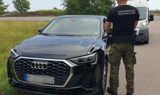 Odzyskali skradziony w Niemczech samochód