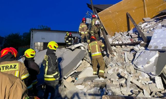 Do wybuchu gazu w budynku mieszkalnym doszło w środę w Augustowie