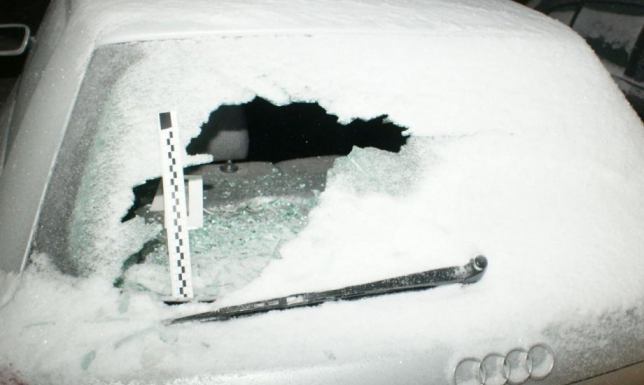 Uszkodził samochód byłej partnerki