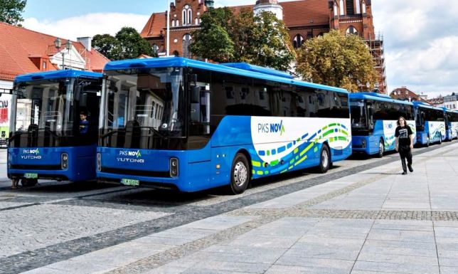 Elektryczna flota w PKS Nova