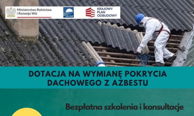 Dotacje do 20 tys. zł na wymianę eternitu dotacje na wymianę pokrycia dachowego z azbestu