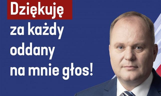 Podziękowania za głosy od Mieczysława Baszko Podziękowania za głosy od Mieczysława Baszko