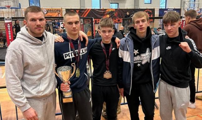 Pierwsze medale Berserker's Team Suwałki w nowym roku European Cup of Amateur MMA w Sochaczewie