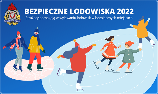 W 2022 roku strażacy prowadzą akcję „Bezpieczne Lodowiska 
