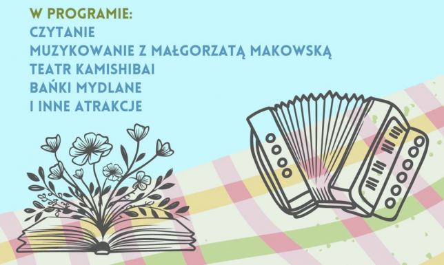 „Podwórkowa biblioteka wychodzi do człowieka" Biblioteka Publiczna im. Marii Konopnickiej w Suwałkach zaprasza