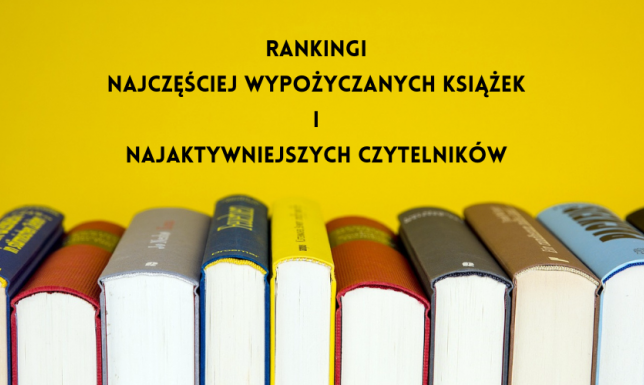 Rekordzistka wypożyczyła 307 książek Ranking najczęściej wypożyczanych książek i najaktywniejszych czytelników