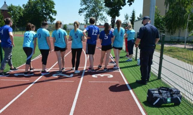eliminacje do zawodów biegowych pod nazwą „Bieg po bezpieczne wakacje”