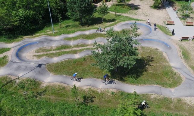 Regularne przeglądy Bike Parku przy ulicy Stanisława Moniuszki w Suwałkach