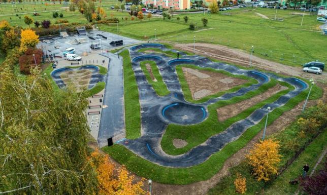 umowa z firmą Velo Projekt na wykonanie Bike Parku przy ul. Moniuszki w Suwałkach