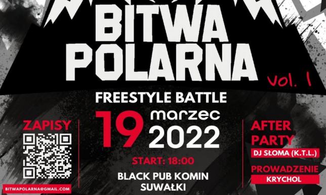 Freestyle Battle w Black Pub Komin w Suwałkach