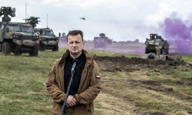 Mariusz Błaszczak z wizytą podczas ćwiczeń Bull Run-12