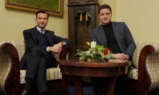 Rozmawiali o Strefie Ekonomicznej i drodze ekspresowej Jacek Niedźwiedzki spotkał się z nowo powołanym Wojewodą podlaskim