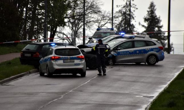 Cztery osoby trafiły do szpitala w wyniku zdarzenia na Bydgoskiej