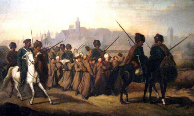 Rekonstrukcja patrolu konnego na Górze Szubienicznej